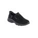 Women's The Slip-Ins™ Hillcrest Sunapee Trail Sneaker by Skechers in Black Medium (Size 9 M)