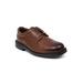 Wide Width Men's Times Plain Toe Oxford Dress Shoes by Deer Stags in Brown (Size 9 1/2 W)