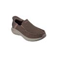 Extra Wide Width Men's Skechers® Casual GO WALK® Flex Slip-Ins by Skechers in Taupe (Size 15 WW)