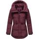 Winterjacke MARIKOO "Akumaa" Gr. S (36), rot (wine) Damen Jacken Winterjacken