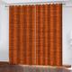 WWQAYZ Curtains Linen Pattern & Burnt Orange Kitchen Curtains Thermal Insulated Window Treatment Solid Eyelet Darkening Curtain for Living Room Bedroom Nursery 2 x B 66 x H 90 inch