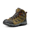 NORTIV 8 Men's Ankle High Waterproof Hiking Boots Backpacking Trekking Trails Shoes 160448_M Olive-Suede 9.5 US/ 8.5 UK