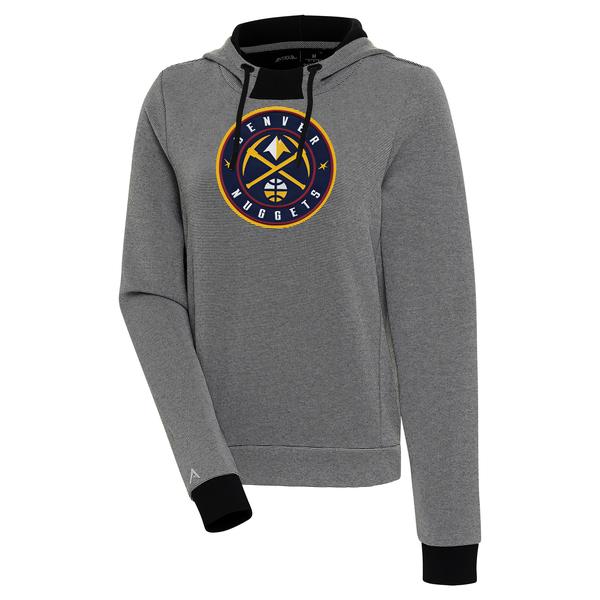 womens-antigua-black-denver-nuggets-axe-bunker-tri-blend-pullover-hoodie/