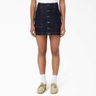 Dickies Women's Madison Skirt - Rinsed Indigo Blue Size S (FKR10)