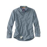 Orvis Men's Tech Chambray Long Sleeve Work Shirt, Blue Chambray SKU - 391056