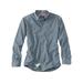 Orvis Men's Tech Chambray Long Sleeve Work Shirt, Blue Chambray SKU - 391056