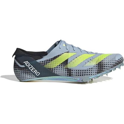 ADIDAS Herren Leichtathletikschuhe Adizero Finesse, Größe 41 ⅓ in Silber