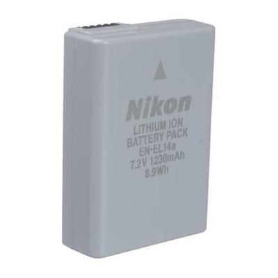 Nikon EN-EL14a Rechargeable Lithium-Ion Battery (7.2V, 1230mAh) 27126