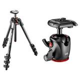 Manfrotto MT190CXPRO4 Carbon Fiber Tripod Kit with MHXPRO-BHQ2 XPRO Ball Head with 20 MT190CXPRO4