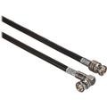 Canare Male to Right Angle Male HD-SDI Video Cable (Black, 2') CA6HSVBRA2