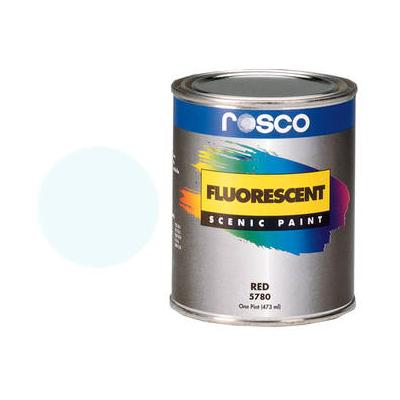 Rosco Fluorescent Paint (Invisible Blue, Matte, 1 Pint) 150057850016