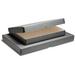 Print File Clamshell Metal Edge Box (18 x 24", Gray) 212-2082