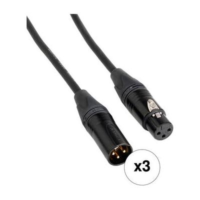 Kopul Kopul Premier Quad Pro 5000 Series XLR M to XLR F Mic Cable (20', Black, 3- M5020-3K