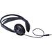 Listen Technologies LA-402 Universal Stereo Headphones (Dark Gray) LA-402