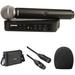 Shure BLX24/SM58 Wireless Handheld Microphone System with SM58 Capsule and Bag Ki BLX24/SM58-H9