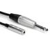 Hosa Technology REAN 1/8" TRS Female to 1/4" TRS Male Headphone Adapter Cable (10') HXMS-010