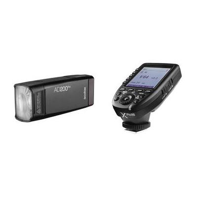 Godox AD200Pro Pocket Flash with XProN Trigger Kit for Nikon AD200PRO