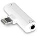 Aluratek Lightning & 3.5mm Adapter for iPhone/iPad ADLA01F