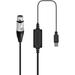 Comica Audio XLR to USB Type-C Audio-Interface Cable for Android Smartphones (19.6') CVM-XLR_UC
