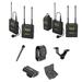 Sony UWP-D Two-Receiver Camera-Mount Wireless Combo Microphone System Kit (UC14: UWP-D21/14