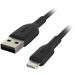 Belkin Boost Charge Lightning to USB-A Cable (3.3', Black, 2-Pack) CAA001BT1MBK2PK