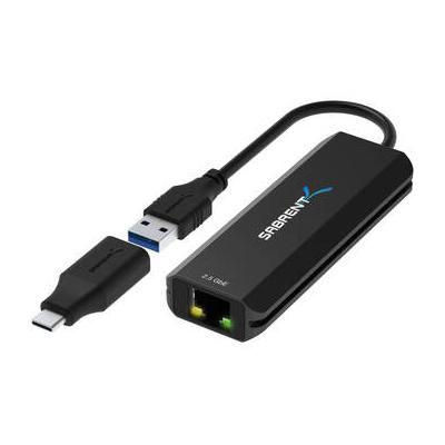 Sabrent USB Type-A to 2.5 Gigabit Ethernet Adapter NT-S25G