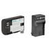 Pawa Compact Charger for Canon LP-E6 with Two LP-E6N Type Batteries CB-E6KIT