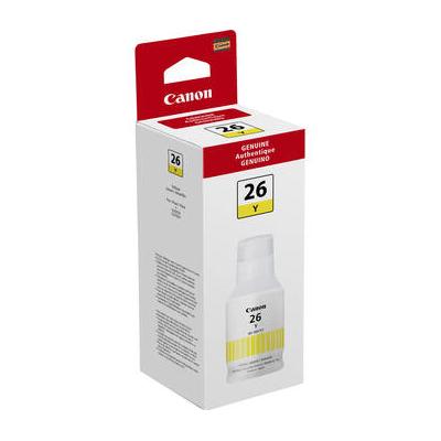 Canon GI-26 Yellow Ink for MAXIFY 6020 and 7020 Pr...