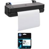 HP HP DesignJet T210 24" Large Format Wireless Plotter Printer with High-Capac 8AG32A