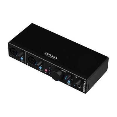 Arturia MiniFuse 2 Portable 2x2 USB Type-C Audio/MIDI Interface (Black) 800102