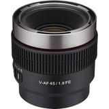 Samyang Cine V-AF 45mm T1.9 FE Lens (Sony E-Mount) SYCAF45-NEX