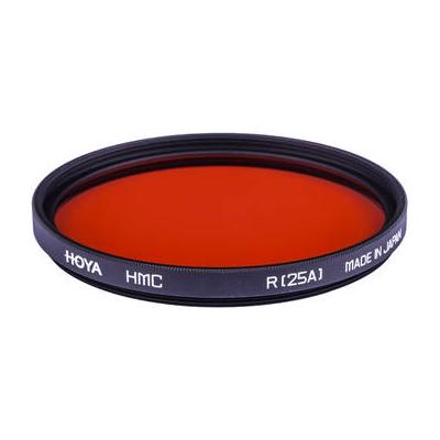 Hoya 58mm Red #25A (HMC) Multi-Coated Glass Filter for Black & White Film A-5825A-GB