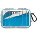 Pelican 1050 Clear Micro Case (Blue) 1050-026-100