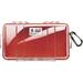 Pelican 1060 Clear Micro Case (Red) 1060-028-100