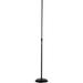 AtlasIED MS-10CE Microphone Stand with Round Base (Black) MS-10CE