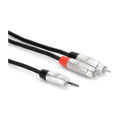 Hosa Technology REAN 3.5mm TRS to Dual RCA Pro Stereo Breakout Cable (6') HMR-006Y