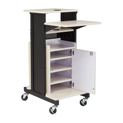 Oklahoma Sound Premium Plus Presentation Cart with Storage Cabinet PRC-250
