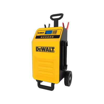 DeWALT 40 Amp Professional Rolling Battery Charger 3 Amp Maintainer With 200 Amp Engine Start Yellow/Black DXAEC200