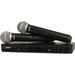 Shure BLX288/PG58 Dual-Channel Wireless Handheld Microphone System with PG58 Caps BLX288/PG58-H10