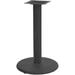 ERF, Inc. ERF Inc. 41" Round Table Base Cast Iron in Black/Gray | 41 H x 22 W in | Wayfair ERP-TR22W-BAR