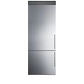 Summit Appliance 28" 14.6 Cubic Feet Bottom Freezer Refrigerator in Gray | 71.8 H x 27.63 W x 28.25 D in | Wayfair FFBF279SSXIMH72LHD