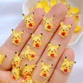 50 pieces Kawaii cartoon fruit cat nail art charm flower sweet mixed candy 3D nail art decoration