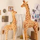 50-120cm Giant Real Life Giraffe Plush Toys High Quality Stuffed Animals Dolls Soft Kids Children