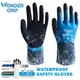 Wonder Grip WG-318 Safety Waterproof Work Gloves Woman Men's Working Gloves Double Coated Nylon