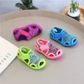 Kids Sandals Summer Baby Girl Boy Non-slip Outdoor Sneaker Candy Color Casual Beach Sandals Children