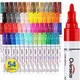 Paint Markers Pens Oil-Based Art Marker Permanent Paint Marker Medium Tip Quick Dry and Waterproof