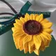 3d Sonnenblume Anhänger Form Silikon Kerze Seife Gips Aroma therapie DIY Schokoladen kuchen Backwerk