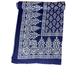 Indigo Blue Rectangular Block Printed Bedsheet With 2 Pillow Covers Soft and Comfy Bedspread Home decor Bedroom decor (108x108) B14