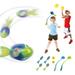 Foam Missile Football Launcher Set of 8 Flying Toys - Includes 2 Launchers 4 Soft Rocket Missile Balls And 2 Soft Balls -Outdoor Ball Launcher for Kids Also Good for Dog - Play22USA