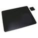 1 PK Artistic Leather Desk Pad with Coaster 20 x 36 Black (2036LE)